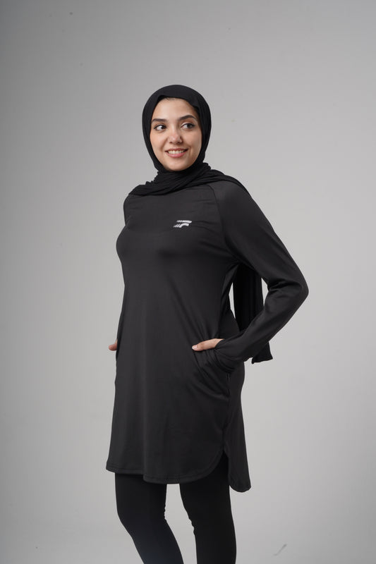 Essential training top-Black