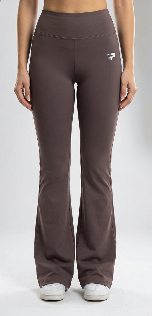 Premium Flare Yoga Pants -Purple Haze