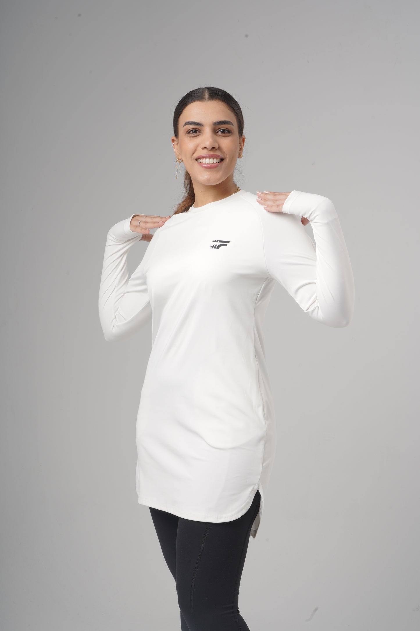 Essential training top-Off white