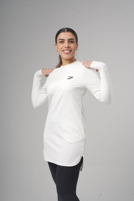 Essential training top-Off white