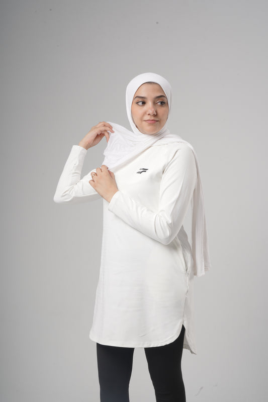 Essential training top-Off white