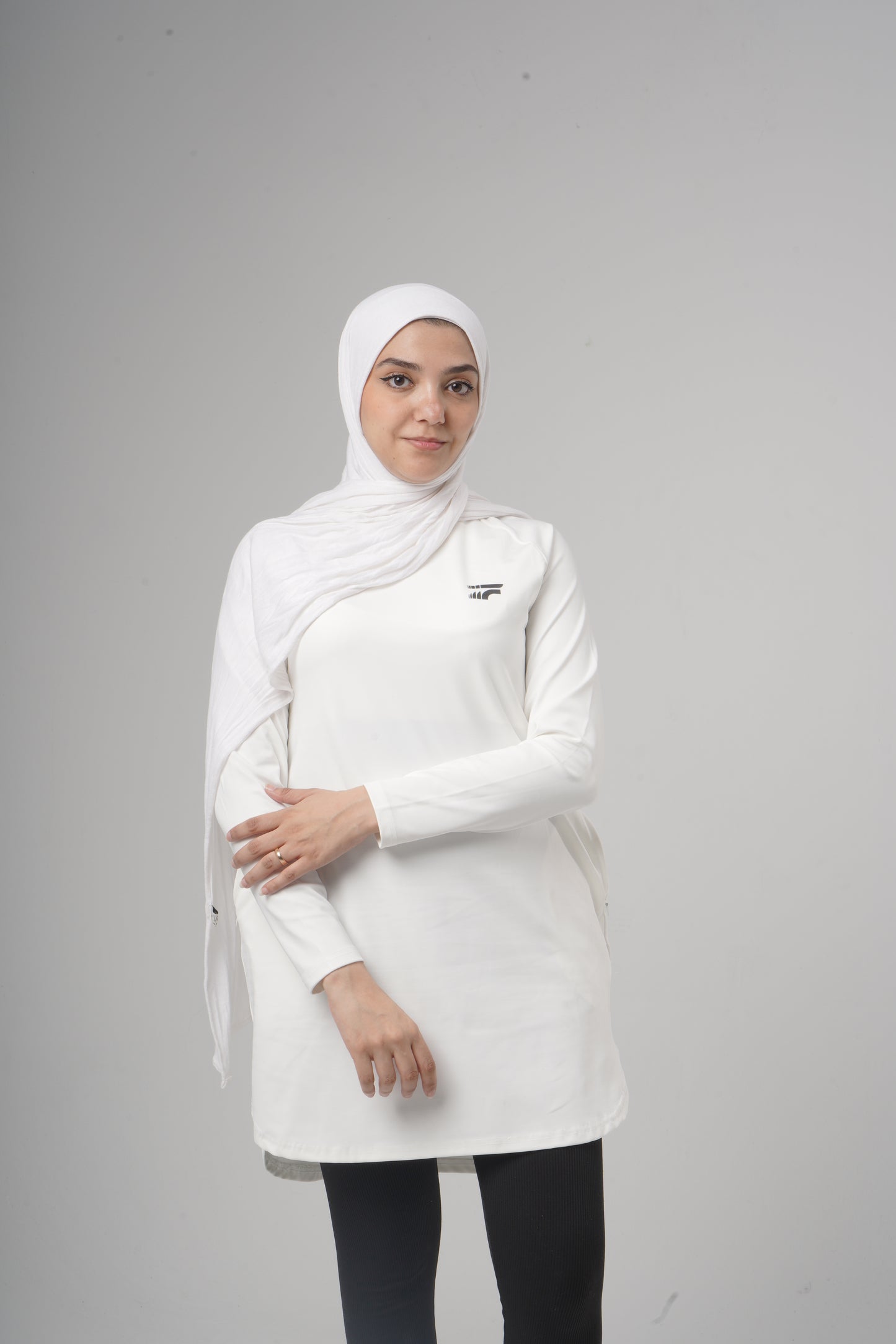 Essential training top-Off white