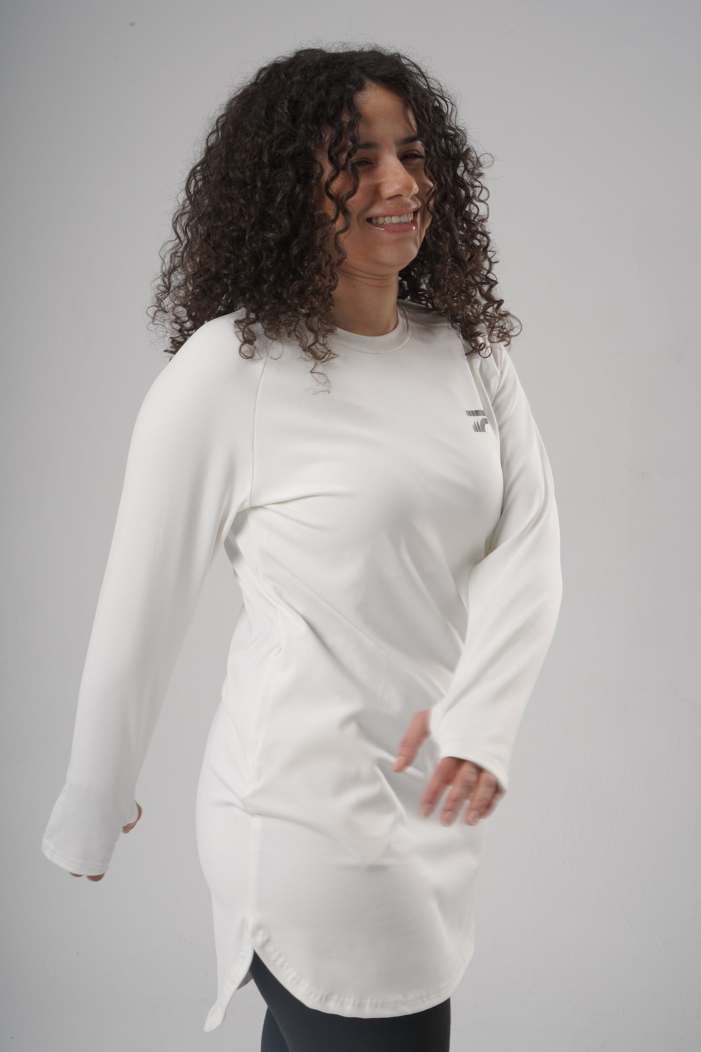 Essential training top-Off white