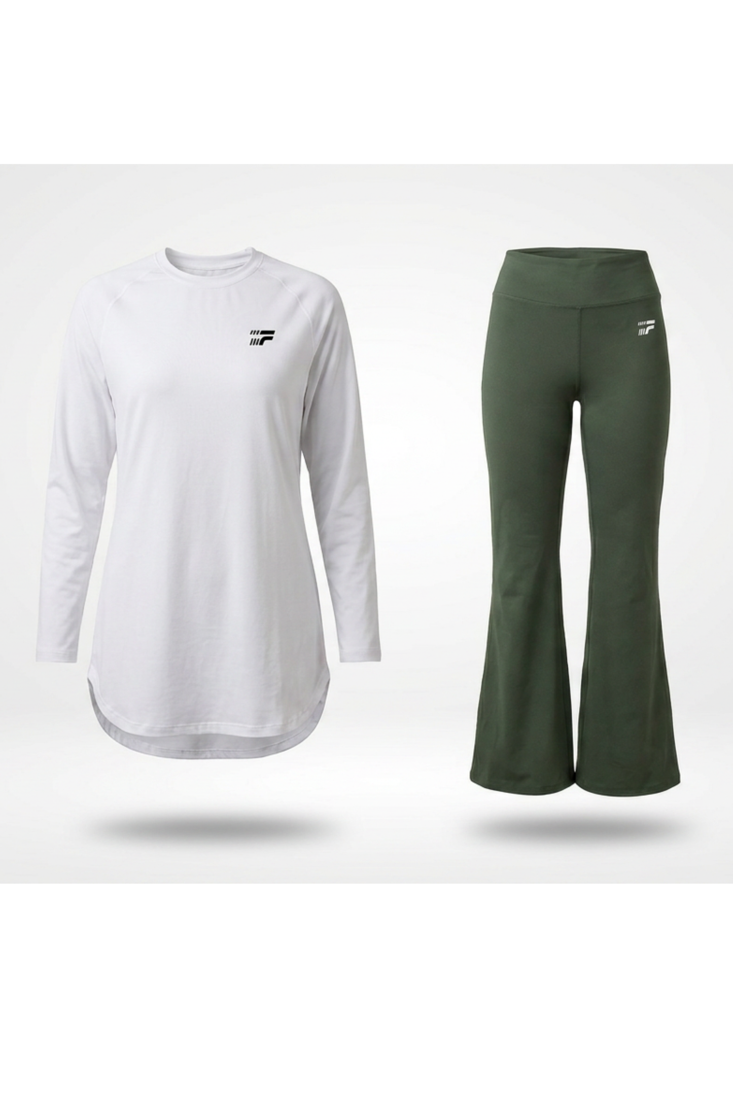 Essential set - off white & Army green